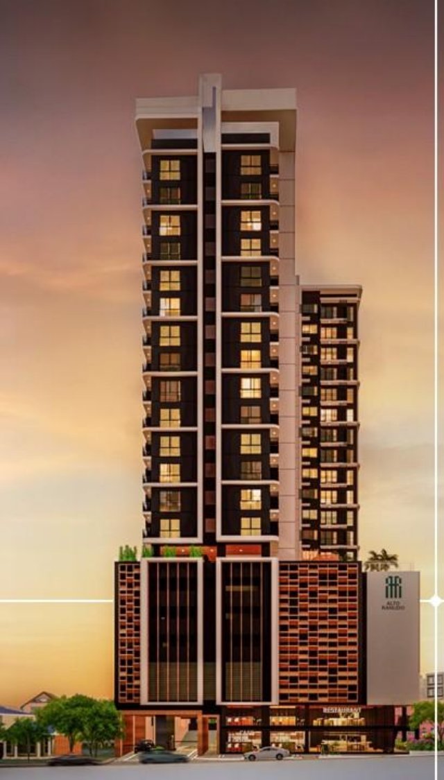 Alto Ranudo tower at twilight