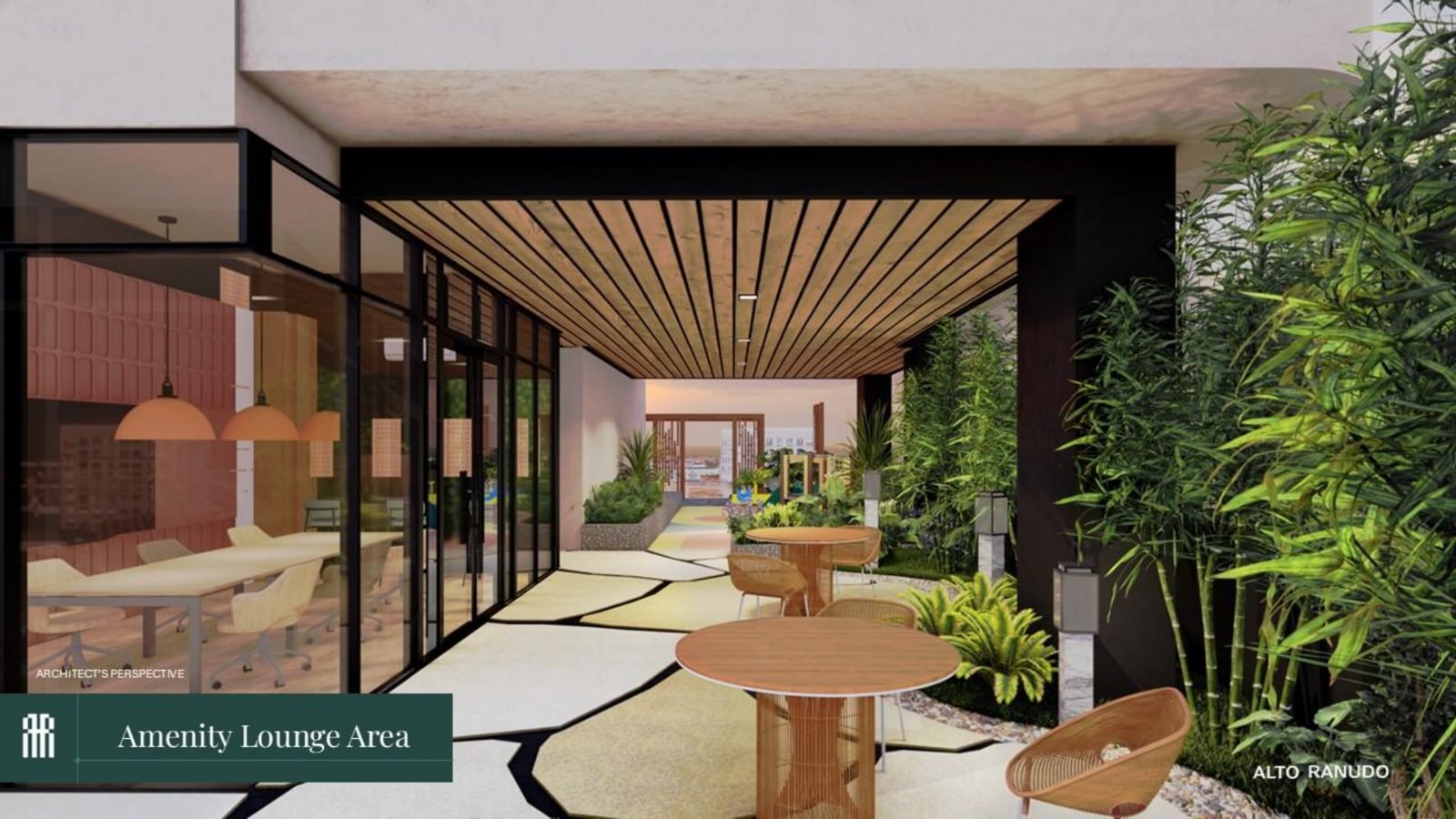 Amenity lounge area