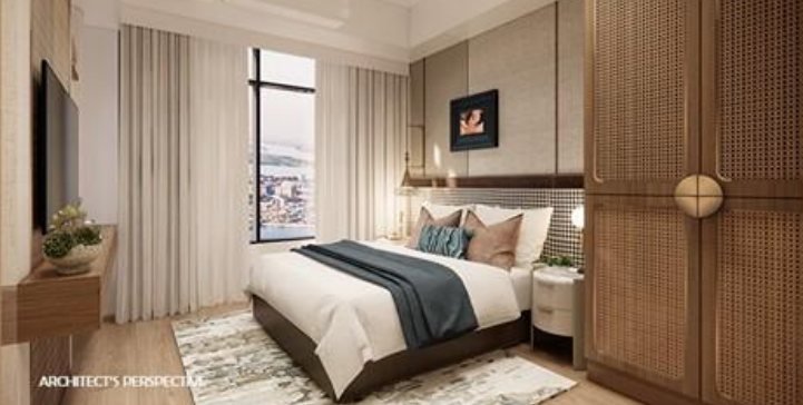 Studio unit bedroom